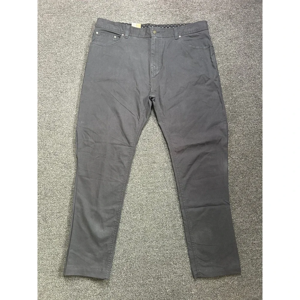 Prana Tucson Pants Black Mens 40x32 Sustainable Durable M4TU32314 Outdoor NEW